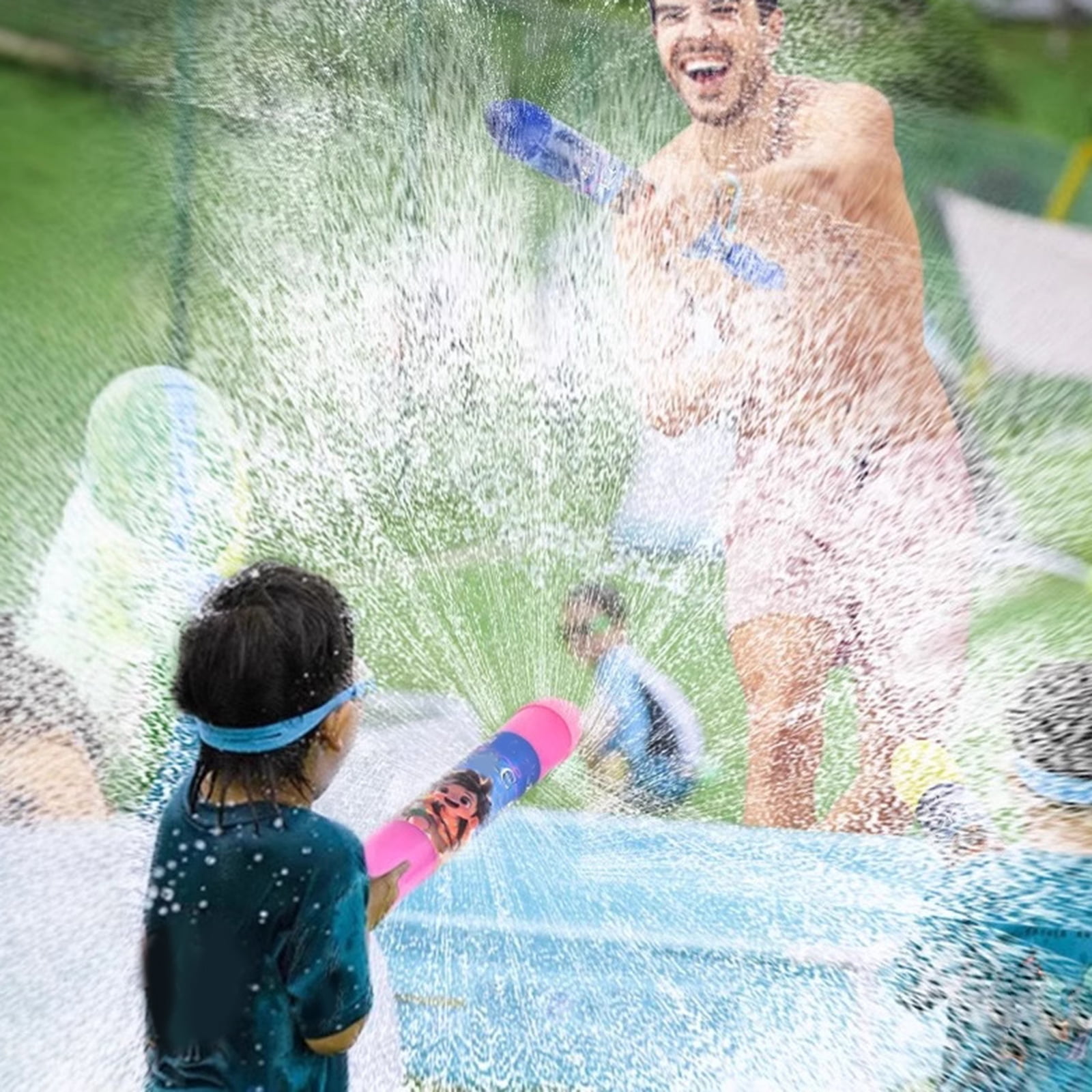 Fireworker Effects Water Squirting Toy for Teens Adult Water Fighting Game Water Guns for Outdoor Water Pool Activity