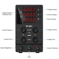 thumbnail image 4 of Kungber DC Power Supply Variable, 60V 5A Adjustable Switching Regulated DC Bench Power Supply with 4-Digits LED Power Display 5V2A USB Output, Coarse and Fine Adjustments with Alligator Leads, 4 of 15