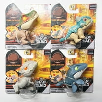 Jurassic Snap Squad Set of 4 Pcs Camp Cretaceous Dinosaur Figure