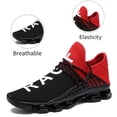 thumbnail image 2 of Ahico Men Walking Shoes Fashion Sneaker Running Athletic Non Slip Platform Socks Shoe Stylish Casual Fitness Comfortable Sports, 2 of 4