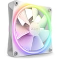 thumbnail image 2 of NZXT F120 120mm RGB DUO Fan, Matte White, 3-Pack, 2 of 10