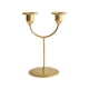 thumbnail image 2 of xihome Candelabro de hierro curvo de 2 brazos, centro de mesa para cenas romnticas y decoracin navideña., 2 of 8
