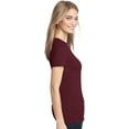 thumbnail image 4 of District Made DM104L Ladies Perfect Weight Crew Tees, Fresh Fatigue - Small, 4 of 5