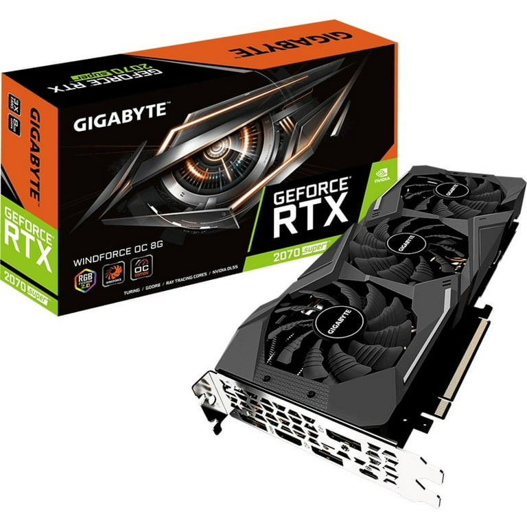 Gigabyte NVIDIA GeForce RTX 2070 SUPER Graphic Card, 8 GB