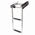 thumbnail image 1 of Pontoon Boat Ladder, Swim Ladder Non-slip 2 Step With Fixed Rope For Swim Platform For Boat Boarding, 1 of 8