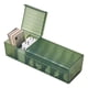 thumbnail image 1 of Bearachild Caja de almacenamiento conveniente y respetuosa con el medio ambiente de la caja de cable de gran capacidad conveniente Almacenamiento y organización del hogar Verde negruzco, 1 of 6