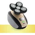 thumbnail image 1 of Afeitadoras Eléctricas 5 en 1 para Cabeza de Hombre Calva - Impermeables, de Carga Más Rápida, Pantalla LED, Maquinilla de Afeitar Rotatoria Recargable E Inalámbrica - Kit de Rasuradora de Aseo - Recortadora de Barba, Cortapelos de Nariz y Cortapelos, 1 of 7