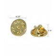 thumbnail image 2 of JIANYI Pines de Solapa, 50 Piezas, Insignia de Embrague de latón, Insignias, Embragues, Pines de Repuesto (Oro), 2 of 5
