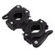 thumbnail image 5 of Soporte Fijo Para Luz De Bicicleta, Rotación De 360 ​​grados Diseño De Desmontaje Rápido Antorcha Estable Clip De Linterna Buenos Accesorios Para Equipos De Ciclismo Cergrey Negro, 5 of 8