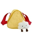 Cartoon Cheese camera bag Little Red Riding Book Girl‘s Heart Student Cute Portable Triangle Bag