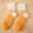 Orange, variant on IDALL Fuzzy Socks with Grips Plush Sleep Cozy Winter Soft Hospital Fluffy Socks Gifts for Womens Mens Gifts Black One Size