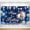 1st, variant on Custom Navy Blue and Silver Theme Birthday Banner for Party Happy Birthday Backdrop Decoration Personalized with Name and Photo 5*7FT