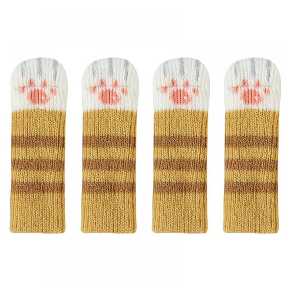 Pc Knitted Chair Leg Socks High Elastic Furniture Socks Pads Non