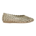 thumbnail image 2 of ZAPATOS CASUALES STYLO MUJER 19912 TEXTIL ORO, 2 of 4