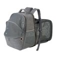 thumbnail image 1 of Mochila para gatos, mochila extensible para perros con malla transpirable para perros pequeños, gatos, Gris jinwen Portador de viaje portátil, 1 of 5