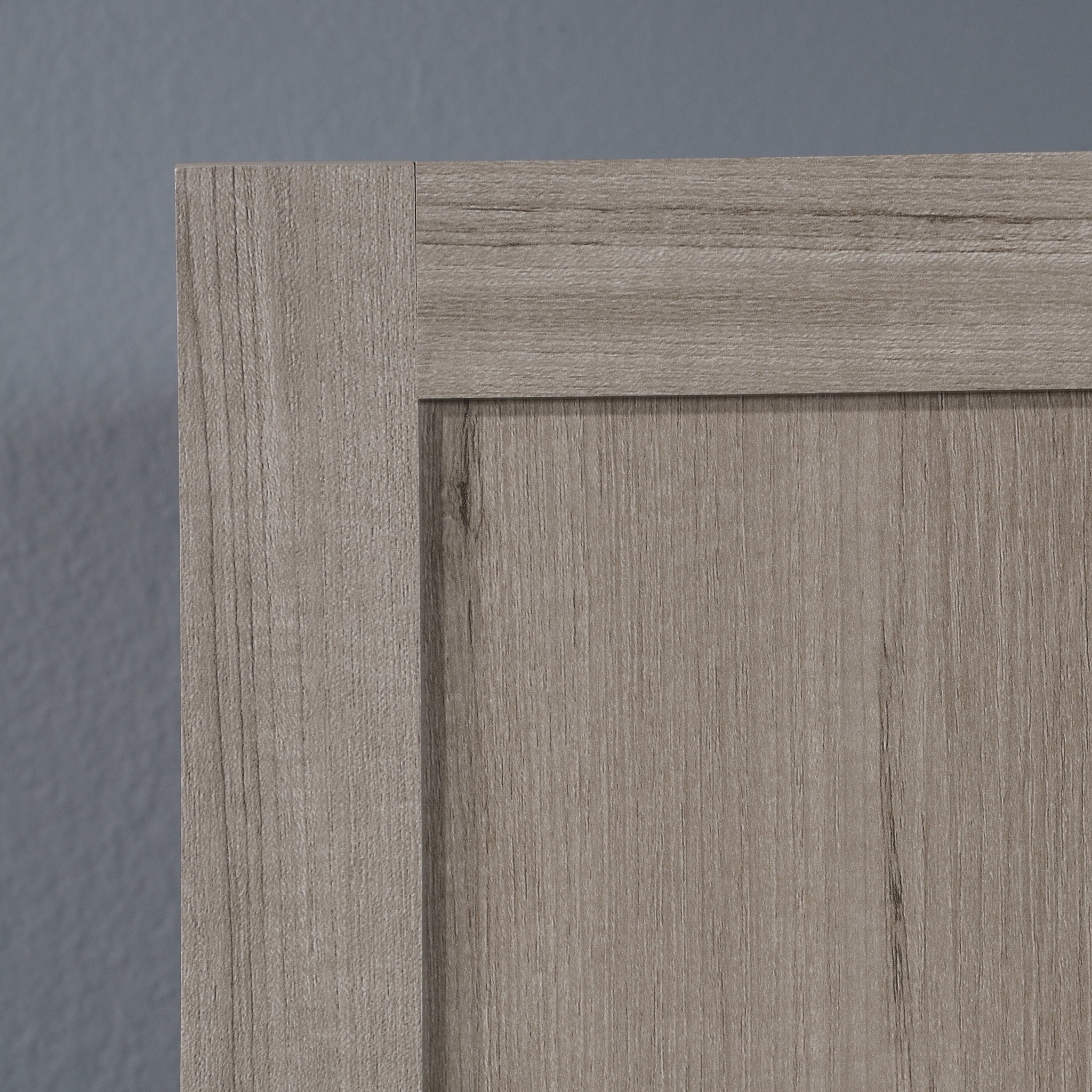 Sauder Select Storage Cabinet, Silver Sycamore Finish