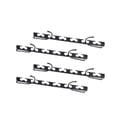 thumbnail image 1 of Yuarrent Percha de metal de cinco orificios, mano de obra exquisita, percha para ahorrar espacio, armario multifunción de cinco orificios Almacenamiento y organización del hogar negro, 1 of 6