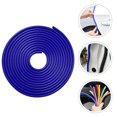 thumbnail image 3 of CIMAXIC Blue Car Door Guards Trim for Excellent Sound Proof and Dust Resistance with PVC and Iron Material Fits Most Vehicles 23.6 Inches,393.7"X0.39"X0.31", 3 of 5