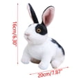 thumbnail image 3 of Deagia Hot Selling Clearance Simulated Rabbit Doll Plush Toy of The Chinese New Year of The Rabbit Little White Rabbit Doll Children's Birthday Gift Kitchen Decor, 3 of 3