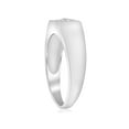 thumbnail image 2 of Mens White Gold 1/4ct Solitaire Bezel Diamond Ring, 2 of 4