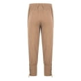 thumbnail image 6 of HOOMEUMY Men's Ankle Banded Cuff Renaissance Pants Medieval Stylish Trousers Pirate Cosplay Costume with Drawstrings Khaki XXL, 6 of 7