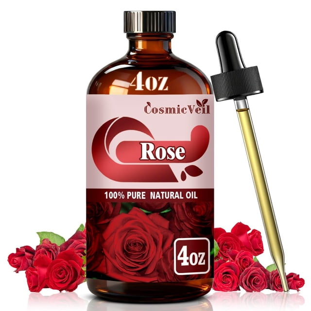 Aceite esencial CosmicVeil Rose 120 ml para difusor y masaje