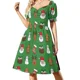 thumbnail image 1 of Lindo patrón de Navidad vestido sin mangas vestido de mujer ropa de mujer vestido de verano para mujer 2025 vestidos de verano para mujer, 1 of 5
