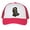Pink/White, variant on Top Headwear Boys Girls T-Rex Dinosaur Hat - Youth Dino Skeleton Snapback Trucker Cap, Black/White