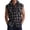 Y2-Gray, variant on Men's Sleeveless Shirt Plaid Button Up Shirt with Chest Pockets Lapel Collar Tops Athletic Muscle Performance Cowboy Athletic Clothes,White L