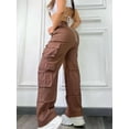 thumbnail image 4 of Utility Chic Cargo Pants (M, Black), 4 of 7