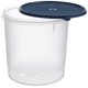 thumbnail image 3 of Contenedores de plástico redondos modulares multiusos Signoraware de 5,5 litros con tapa | Aptos para uso alimentario, sin BPA y a prueba de fugas | Organizadores para arroz, especias, harina y granos, 3 of 3
