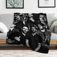 thumbnail image 4 of Jensen Actor Ackles Blanket Super Soft Warm Flannel Blanket for Bedroom Living Room Sofa Four Seasons Perfect for Napping Home Decor Bedding Artwork 30"x40", 4 of 4