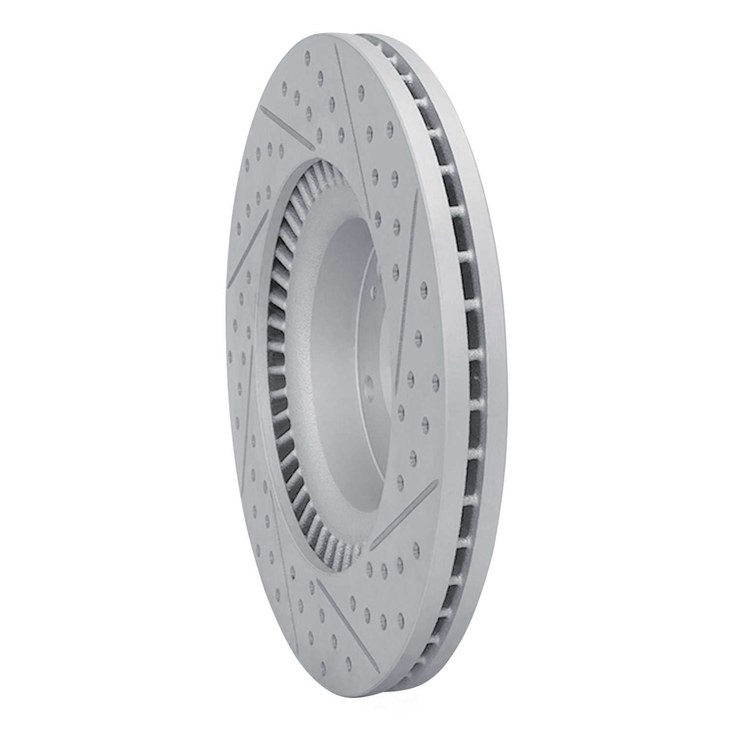 Dynamic Friction Company 830-03034L DFC Geoperformance Rotor - Drilled and Slotted