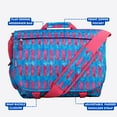 thumbnail image 5 of J World Womens Thomas 16" Messenger Bag with Laptop Sleeve for School and Travel, Nordic, 5 of 9