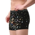thumbnail image 4 of Balery Butterfly1 Men's Boxer Briefs, Soft and Breathable Cotton Underwear with nylon Waistband-Small, 4 of 9