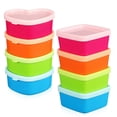 thumbnail image 1 of LOVEVER 8 Pcs Boîte de Rangement Arc-en-Ciel 8 Pcs Couvercle Conteneur de Table Boîtes Cadeaux avec Pp, 1 of 6