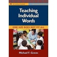 thumbnail image 1 of Teaching Individual Words: One Size Does Not Fit All (Language and Literacy Series (The Practitioner's Bookshelf)), 1 of 1