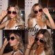 thumbnail image 3 of Gafas de sol FEISEDY Clásicas Sin Montura B2567 con Montura Metálica para Mujer, 3 of 9