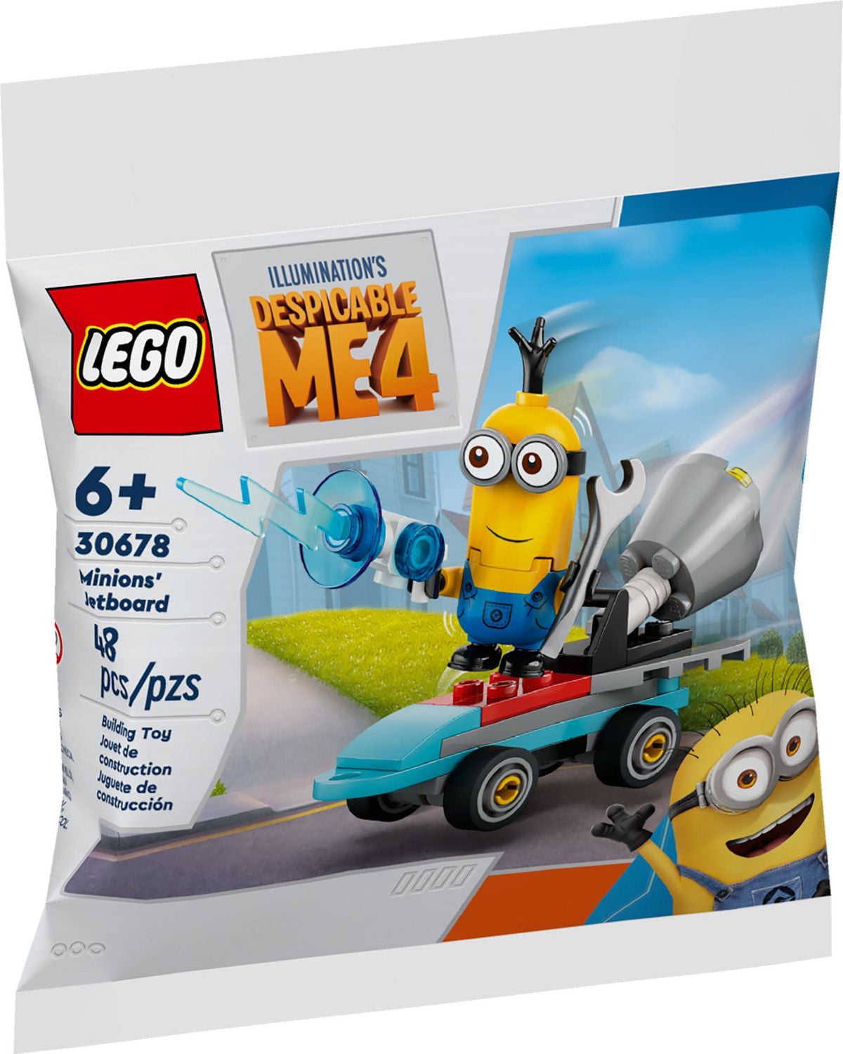 LEGO Despicable Me La planche à réaction des Minions 30678 Ensemble de construction (48 pièces) Comprend 48 pièces, 6+ ans
