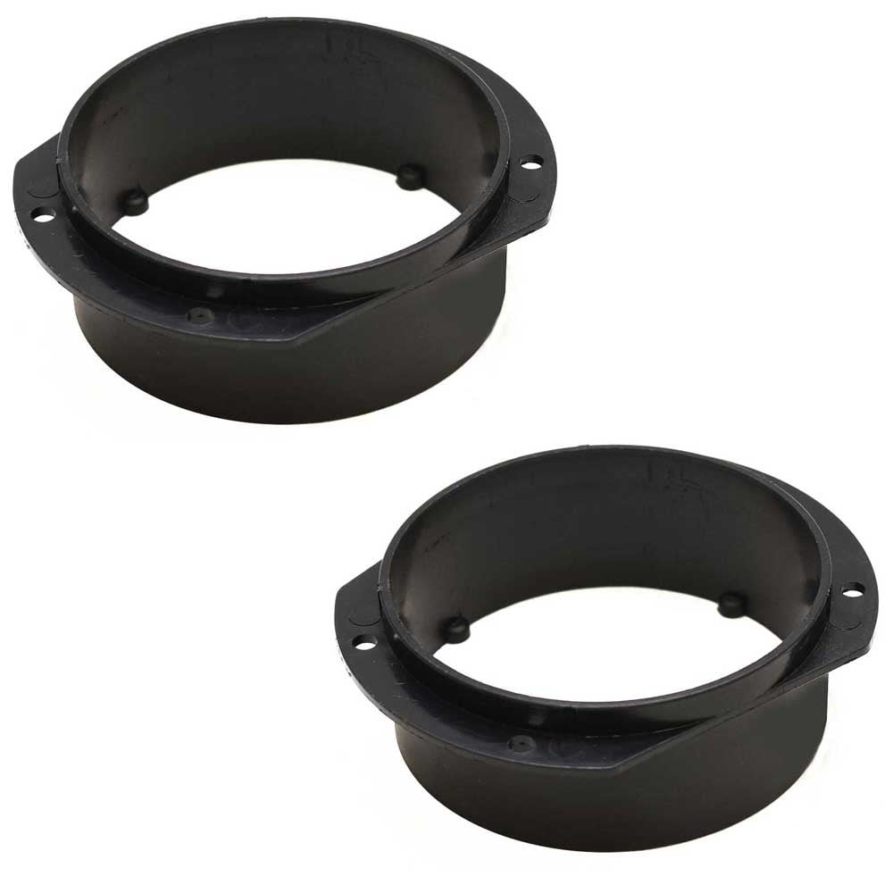 MasterCraft Boat Blower Hose Mount Flange 3 1/8 Inch Black (Pair)