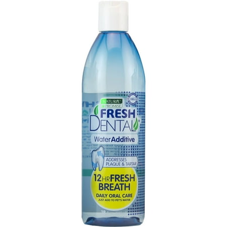 Fresh Dental 330078 18 Fluid oz Naturel Promise Fresh Dental Water Additive For Pets