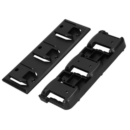 

Power Tool Battery Holder Set 3 Hole Mount Ready Dock for Milwaukee 14.4V/18V/20V/60V