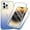 Blue, variant on Design for iPhone 16 Plus 2-in-1 Case, With Built-in Screen Protector Transparent Slim Back Cover Shockproof Rugged Heavy Duty Bumper Full Protective Anti-fall Phone Case Cover,Clear