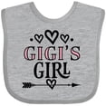 thumbnail image 3 of Inktastic Gigi Girl Granddaughter Girls Baby Bib, 3 of 4