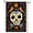 A, variant on Sm:)e Sugar Skull Day of The Dead Garden Flag 12 x 18 inch, Double Sided, Yard Outdoor Decoration