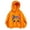 X219 Orange, variant on Confree Sweatshirts For Girls Spring Autumn Graphic Print Long Sleeve Hoodie Dailywear Breathable Casual Infant Pullover Top Size 18-24 Months Black