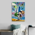 thumbnail image 4 of Monopolys Graffiti Street Monopoly in Dubai Gifts Canvas Painting Poster Wall Art Decorative Picture Prints Modern Decor 24x36inch(60x90cm), 4 of 6
