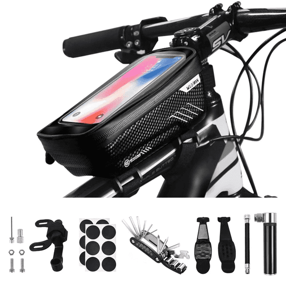 Excellent Home Bike Tire Repair Tool Kit 16 Piece