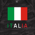 thumbnail image 4 of Inktastic Italy Flag & Italia Black Border Boys or Girls Baby Bodysuit, 4 of 5