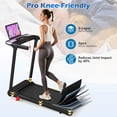 thumbnail image 4 of Tomile Foldable Electric Treadmill for Home, 3.0 HP Portable Treadmill with Incline for Running Exercise, 300 lb Capacity, 4 of 8